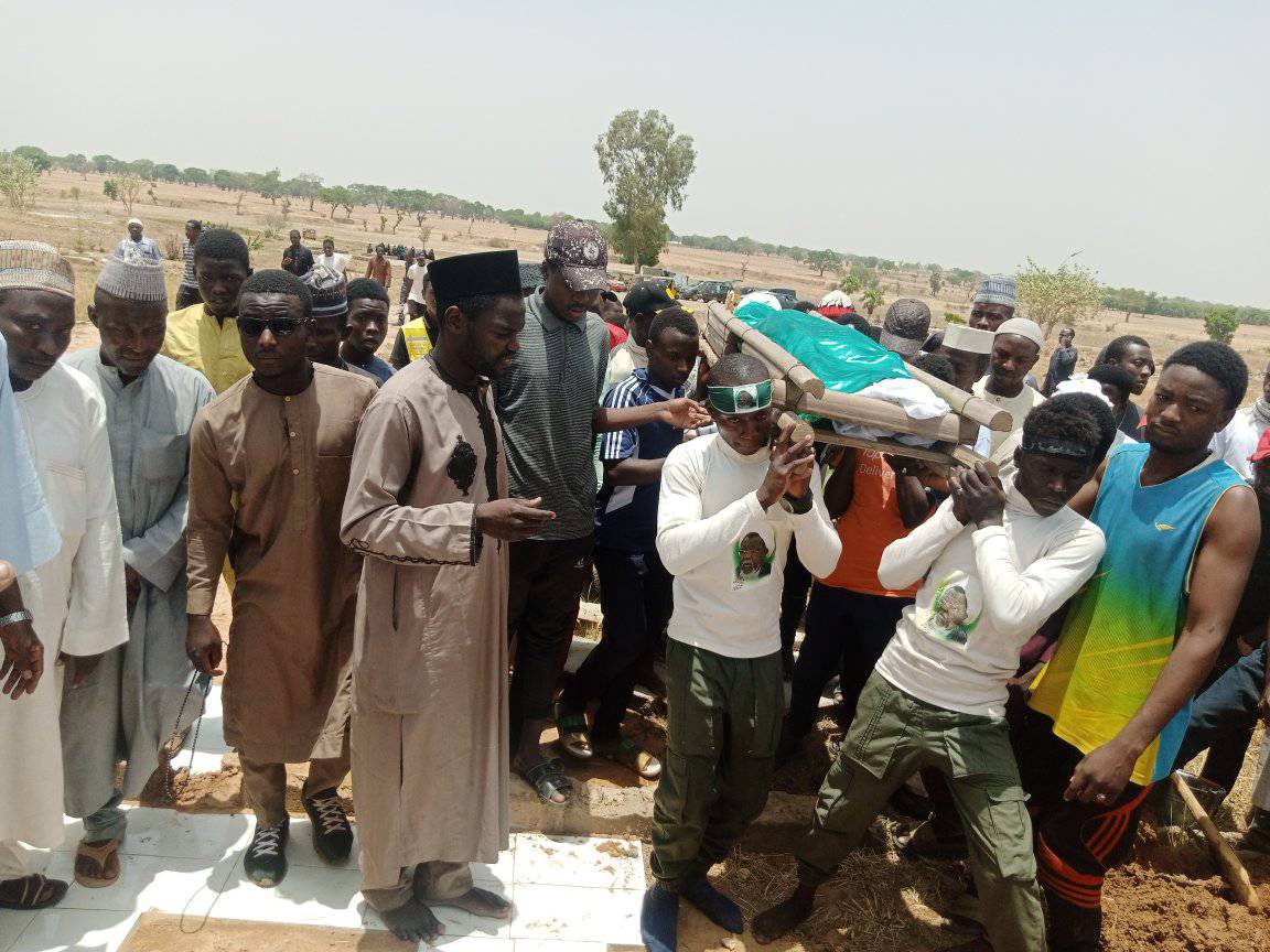 shahid yusuf killed by police laid to rest in zaria